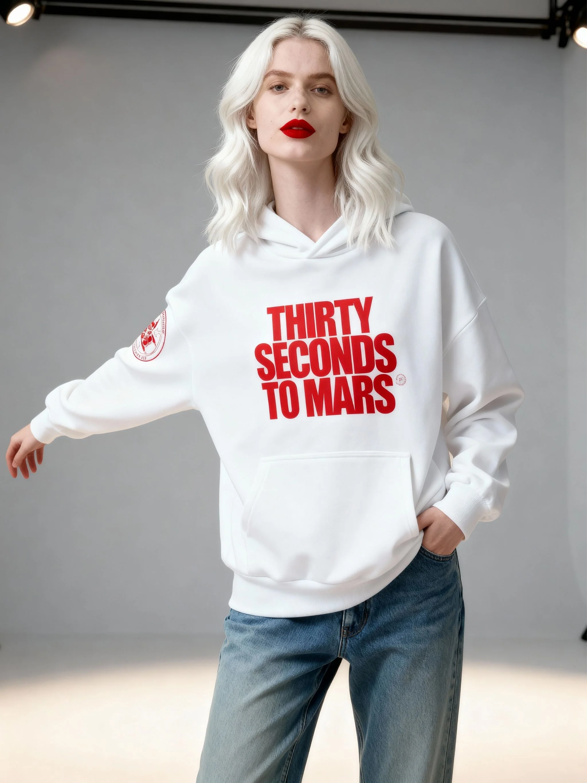 A Beautiful Lie 20th Anniversary Arrow Hoodie - Image 4