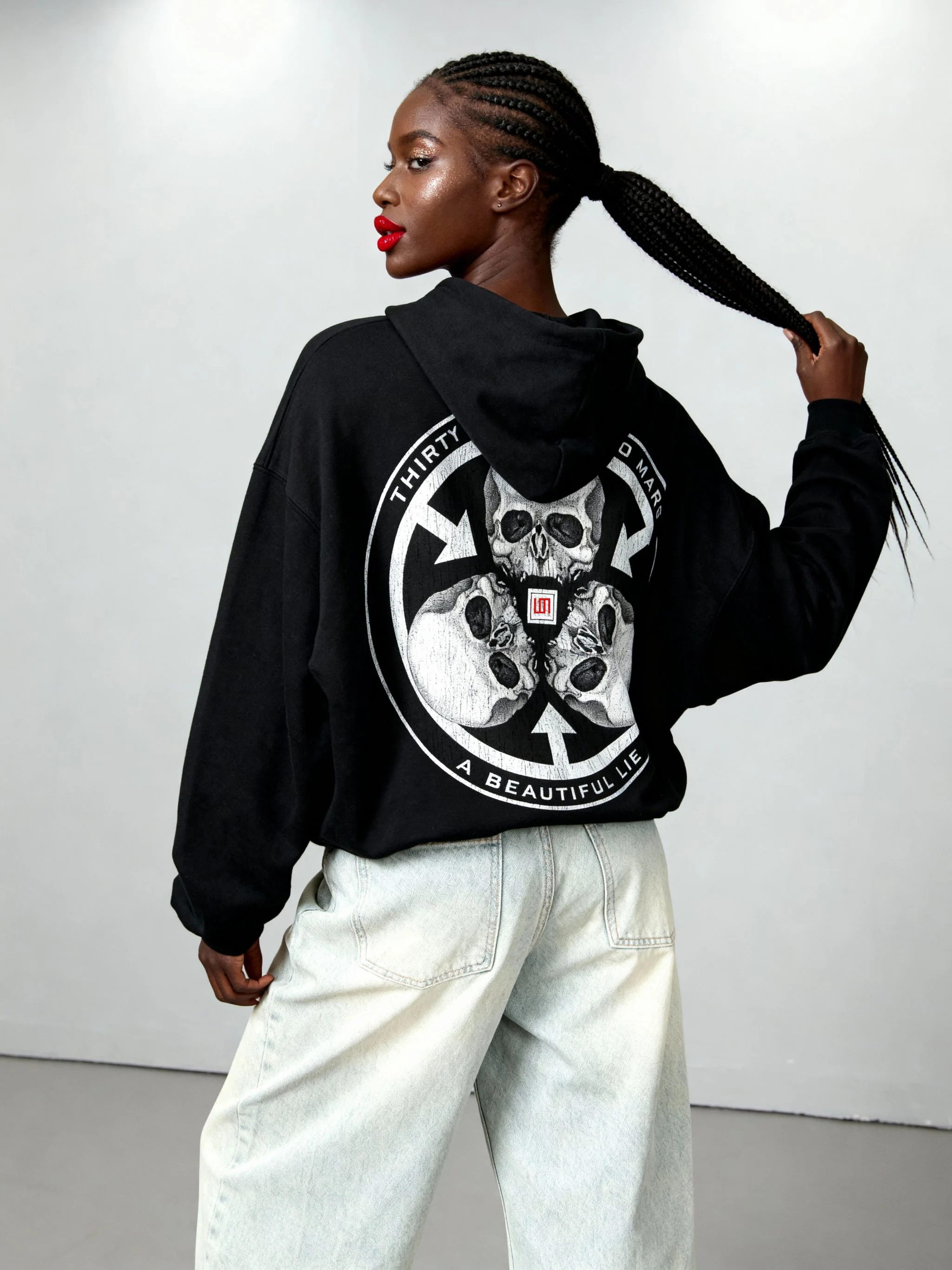A Beautiful Lie 20th Anniversary Rose Hoodie - Image 3