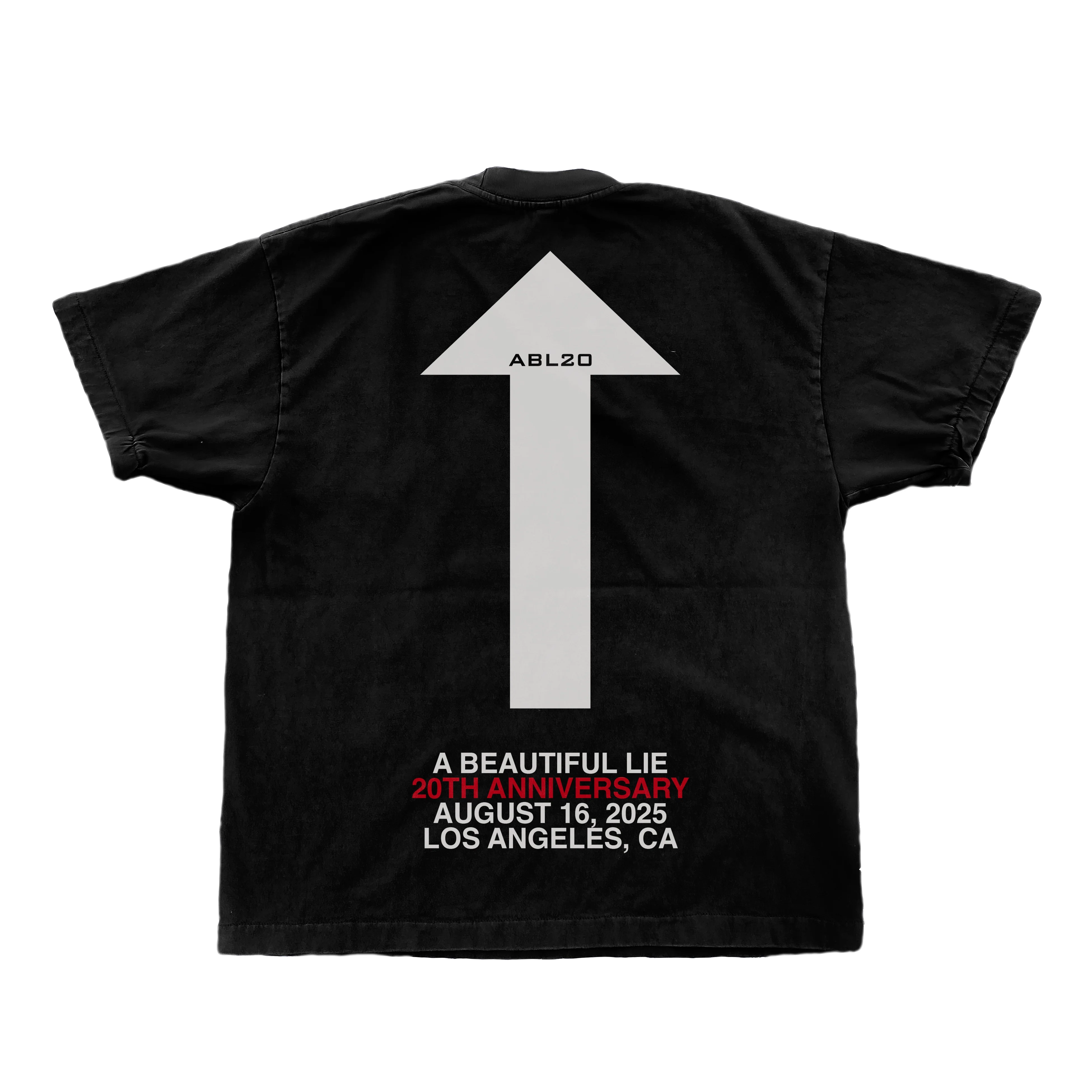 A Beautiful Lie 20th Anniversary Triad Skull Tee - Image 5