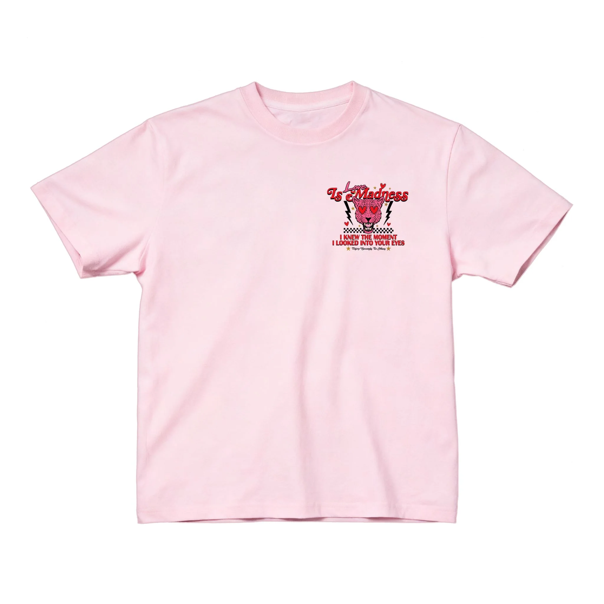 Love Is Madness Lyric Tee - Image 3