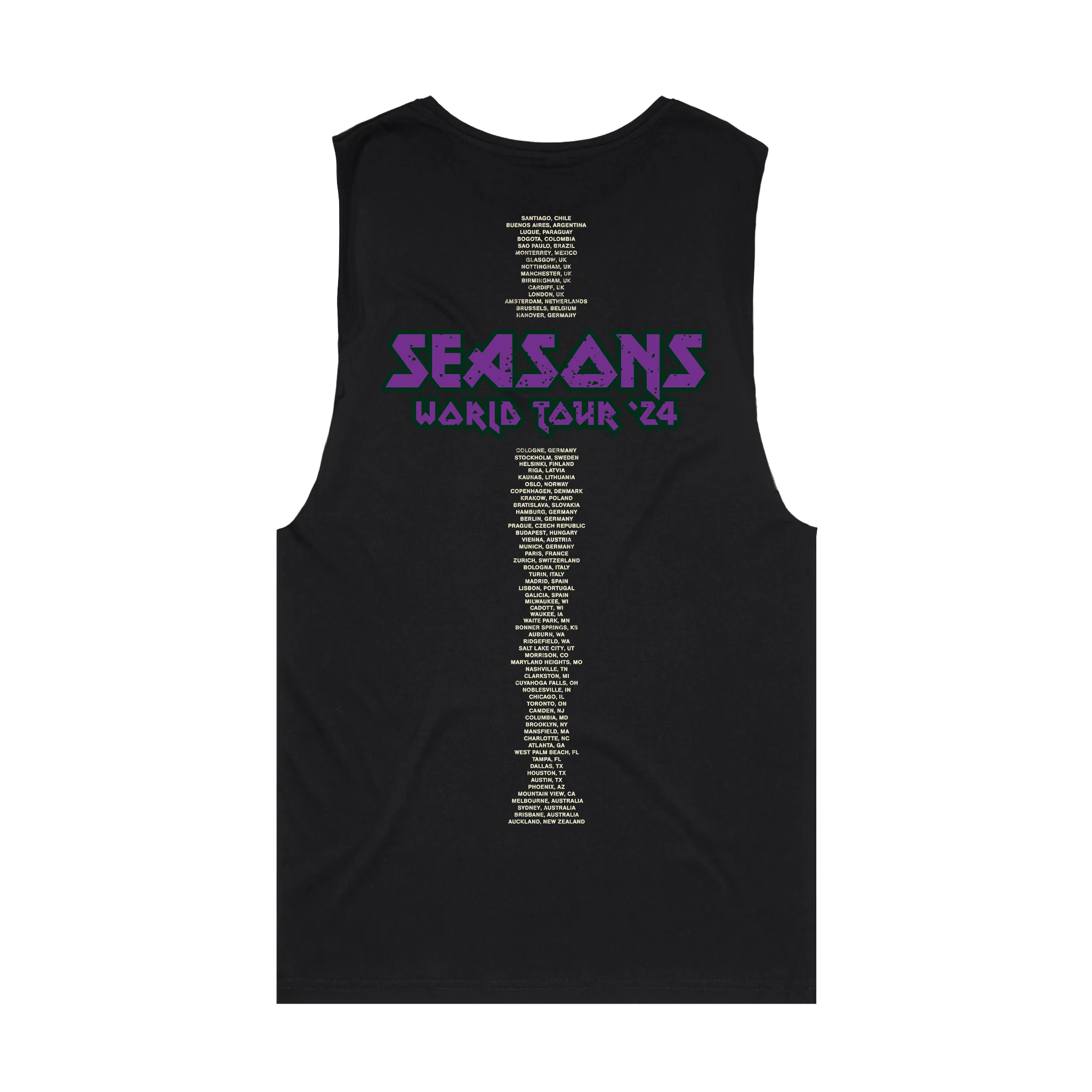 Seasons World Tour Mohawk Skull Tank - Image 5