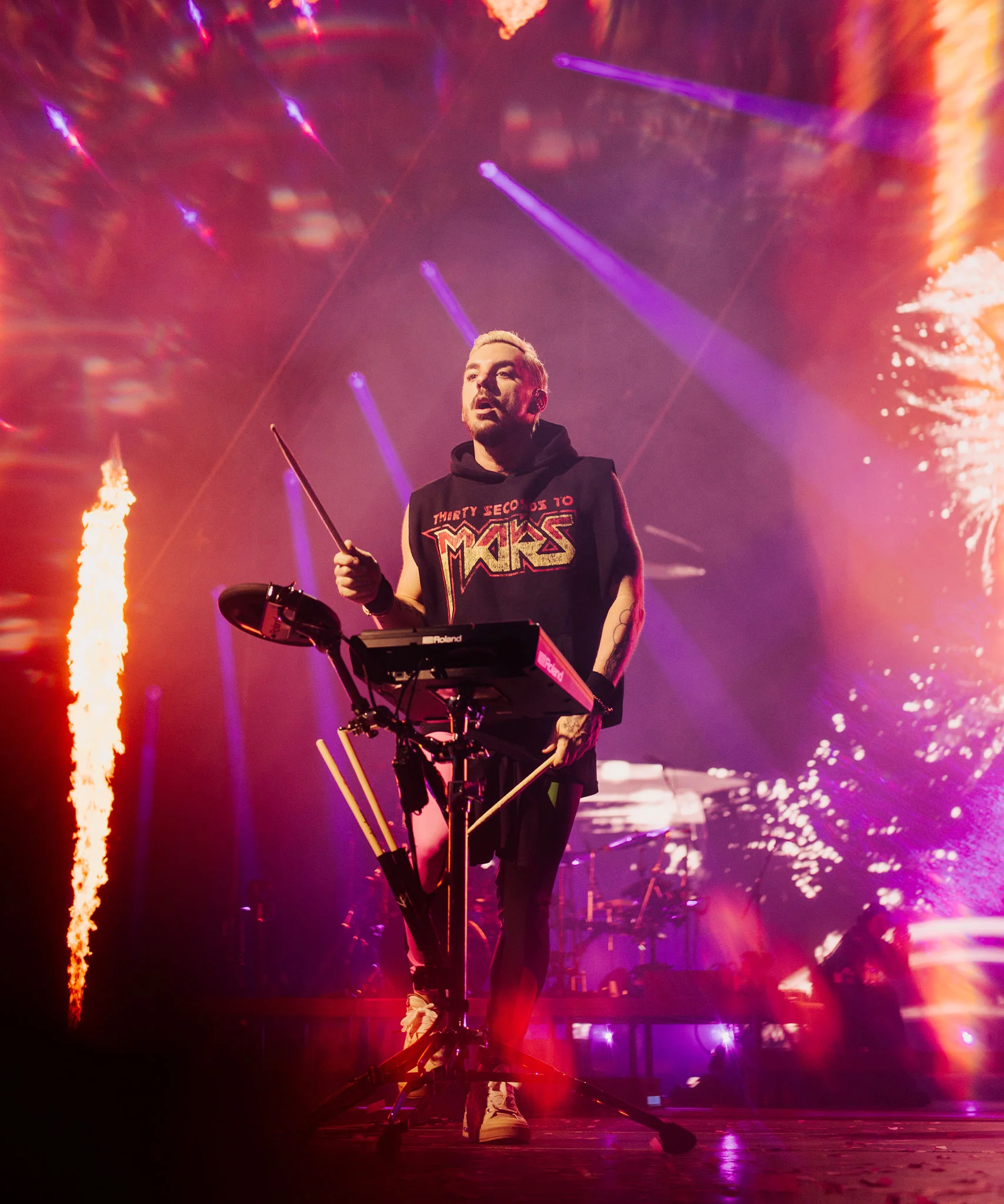 Seasons Tour 2024 Vintage MARS Hoodie - Image 3